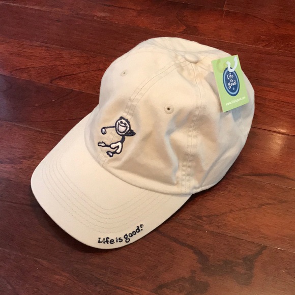 tan golf hat